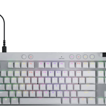 Logitech G Pro X TKL Rapid Gaming Toetsenbord Wit Qwerty