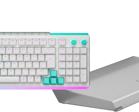 Logitech G512 X 98 Gaming Toetsenbord Qwerty Wit + Polssteun