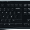 Logitech K270 Draadloos Toetsenbord QWERTY + Logitech M240 Silent Draadloze Muis Zwart