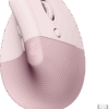 Logitech Lift Verticale Ergonomische Muis Roze