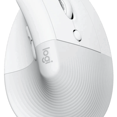 Logitech Lift voor Mac Verticale Ergonomische Muis Wit