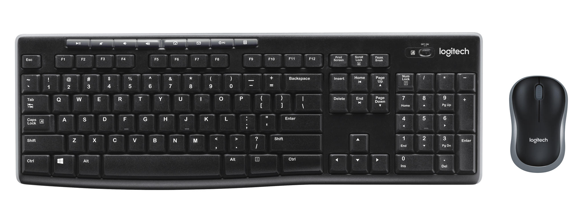 MK270 desktop zwart