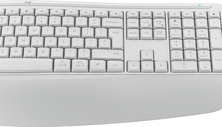 Logitech MK880 Signature Comfort Plus Draadloze Toetsenbord en Muis Combo Offwhite QWERTY