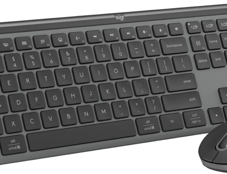 Logitech MK950 Signature Slim Draadloze Toetsenbord en Muis Combo Qwerty Zwart