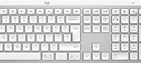 Logitech MX Master 4 Lichtgrijs + Logitech MX Keys S Grijs Qwerty
