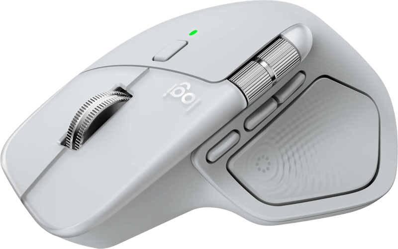 Logitech MX Master 4 voor Mac Zilver