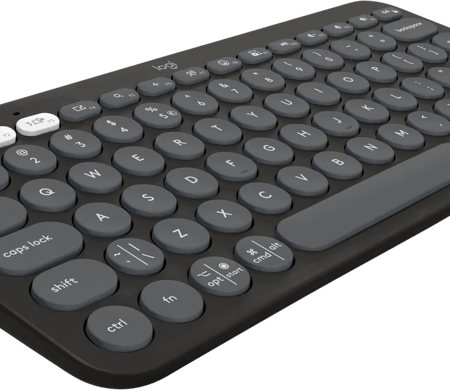 Logitech Pebble Keyboard 2 - K380s Graphite Qwerty