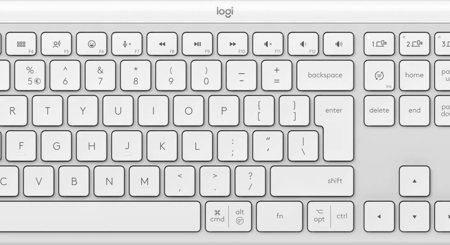 Logitech Signature Slim K950 Draadloos Toetsenbord Qwerty Wit
