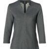 Lora Top Zwart / Off White
