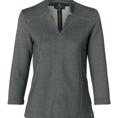 Lora Top Zwart / Off White