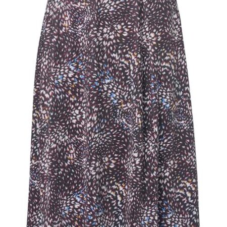 Lou Print Rok Bruin / Blauw