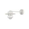 Albertslund Wall Long Wandlamp - Deels Mat glas - Wit