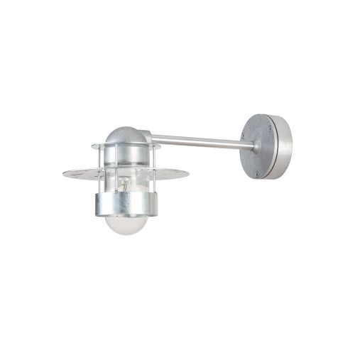 Albertslund Wall Long Wandlamp - Helder glas - Gegalvaniseerd