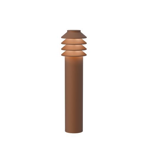 Bysted Garden Long Vloerlamp - 3000K Grondanker zonder adapter - Bruin