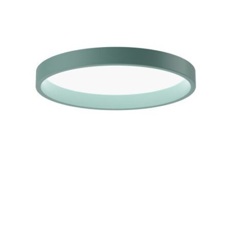 Circle Semi Recessed 260 Plafondlamp - 3000K Opaal Dali - Licht Petroleum