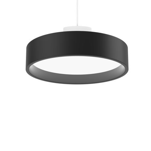 Circle Suspend 260 Hanglamp - 3000K Opaal Dali - Zwart