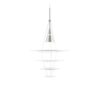 Enigma 425 Hanglamp - Wit/aluminium