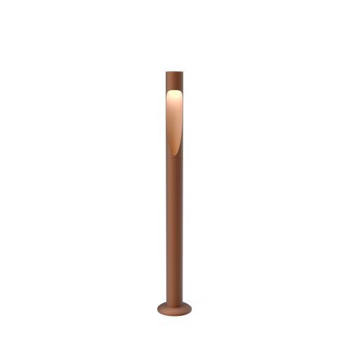 Flindt Garden Long Vloerlamp - 2700K Voetplaat met adapter - Bruin