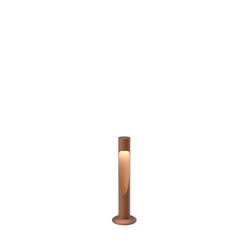 Flindt Garden Short Vloerlamp - 3000K Voetplaat met adapter - Bruin