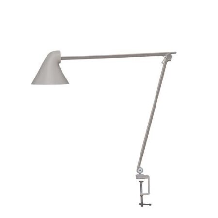 NJP Tafellamp met klem - 3000K - Lichtgrijs