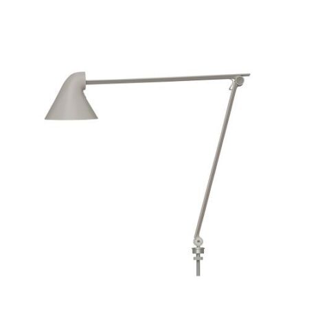 NJP Tafellamp met pin 40 - 2700K - Lichtgrijs