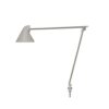 NJP Tafellamp met pin 40 - 3000K - Lichtgrijs