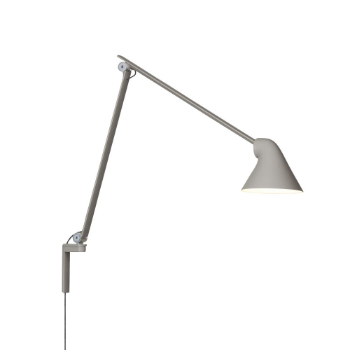 NJP Wall Long Wandlamp - 2700K - Lichtgrijs