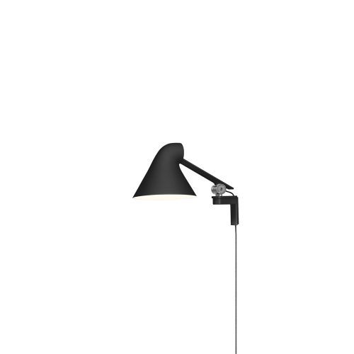 NJP Wall Short Wandlamp - 2700K - Zwart