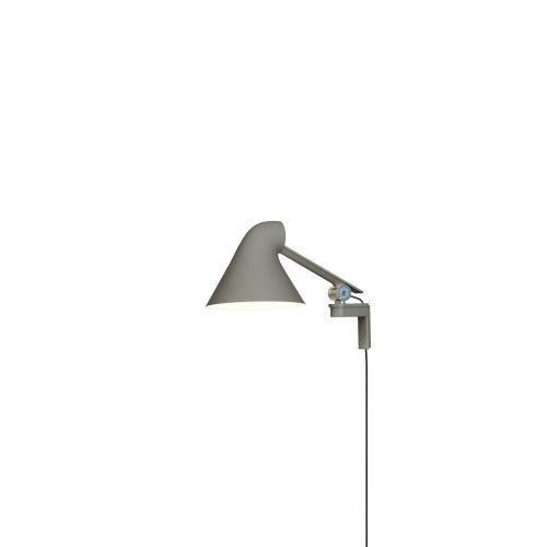 NJP Wall Short Wandlamp - 3000K - Donkergrijs