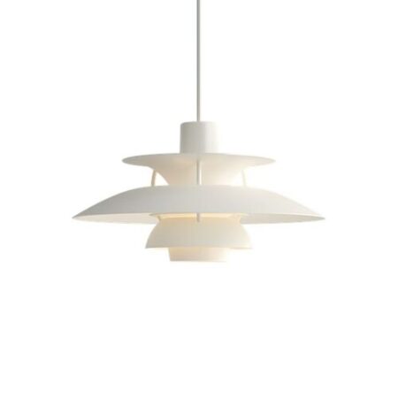 PH 5 Mini Hanglamp - Wit monochrome