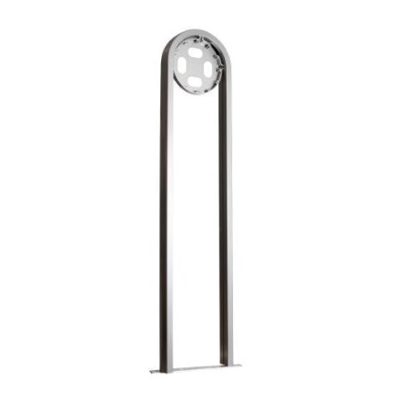 Skot Bollard - U-post met grondanker - Aluminium