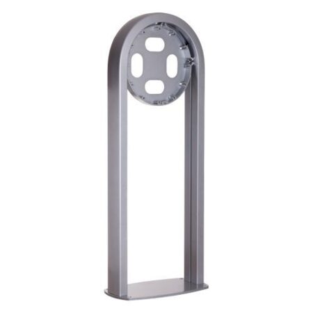 Skot Bollard - U-post met voetplaat - Aluminium