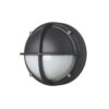 Skot Wandlamp - 3000K - Half afgeschermd - Opaal - Donkergrijs