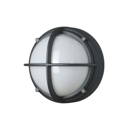 Skot Wandlamp - 3000K - Opaal - Donkergrijs