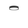 Slim Round 250 Semi-recessed Plafondlamp - 3000K 1089lm Dali - Opal - Zwart