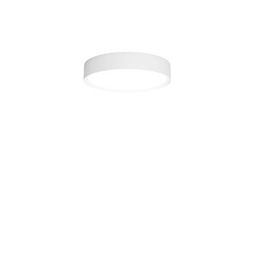 Slim Round 250 Semi-recessed Plafondlamp - 3000K 1248lm Dali - Opal - Wit