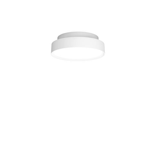 Slim Round 250 Surface Mounted Plafondlamp - Kelvin instelbaar Dali - Prismatic - Wit
