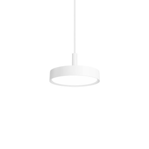 Slim Round 250 Suspended Hanglamp - 3000K 1254lm Dali - Opal - Wit