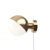 VL Studio Wandlamp - Messing - Met draad