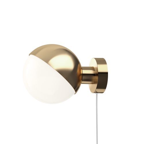 VL Studio Wandlamp - Messing - Met draad