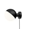 VL Studio Wandlamp - Zwart - Met draad