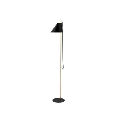 Yuh Vloerlamp - 2700K - Zwart/messing