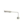 Flo Wall M Wandlamp - Nikkel