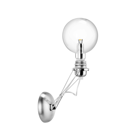 Matrix Mono Wandlamp - Nikkel