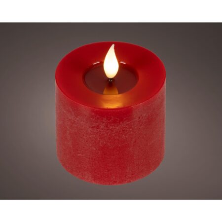 Lumineo LED kaars wax Ø7.5x9
