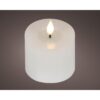 Lumineo LED kaars wax Ø7.5x9
