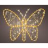 Lumineo Verlichte Figuur Vlinder H23cm | Lumineo