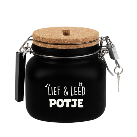 Luxe Spaarpot Lief en leed