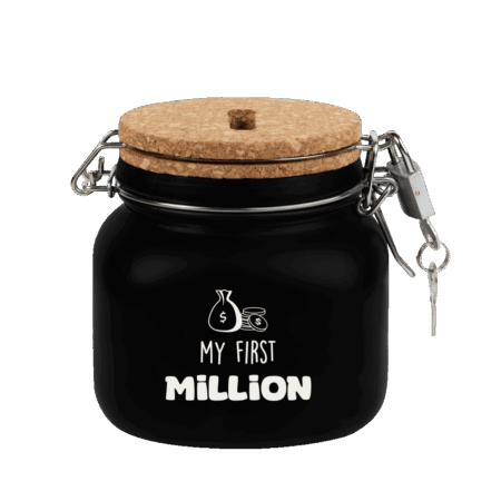 Luxe Spaarpot My first million