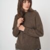 Luxe terry knit pullover met klassieke snit